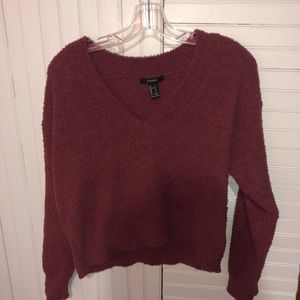 Forever 21 fuzzy sweater